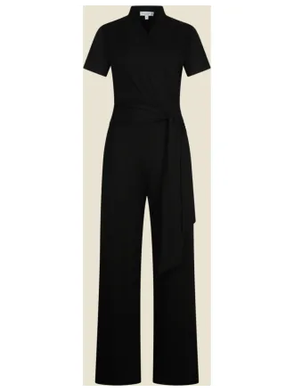 Very Cherry - Emmylou Jumpsuit Black Tricot Deluxe