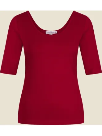 Very Cherry - Natalya Top Red Tricot Deluxe