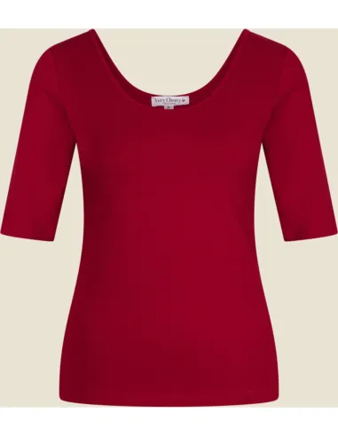 Very Cherry - Natalya Top Red Tricot Deluxe