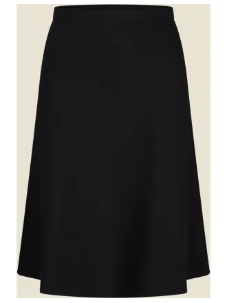 Very Cherry - A-Line Skirt Black Punty