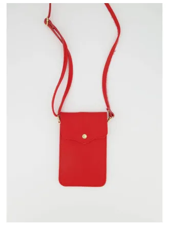 Pona Bag Leather Red
