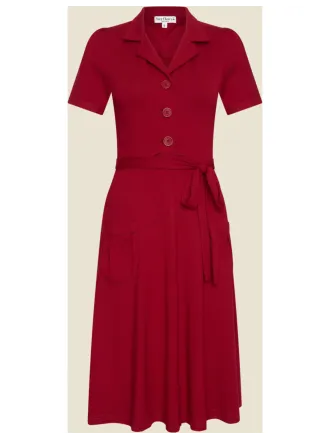 Very Cherry - Revers Dress Red Tricot Deluxe