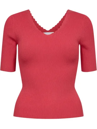 Nümph - Nuayelet Pullover Cropped Teaberry