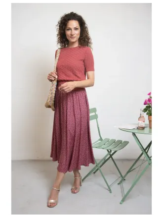 Very Cherry - Long Skirt Minouche