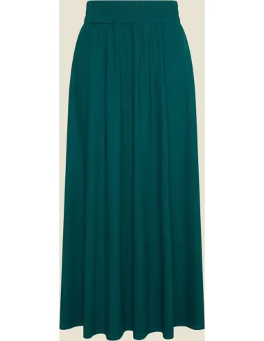 Very Cherry - Long Skirt Petrol Tricot Deluxe