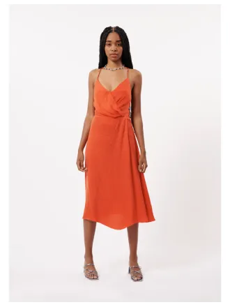 FRNCH - Dress Valia Orange Red