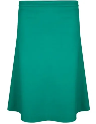 Very Cherry - A-line skirt Green Punty