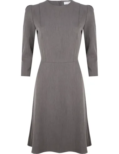 -50% Longsleeve Dress Grey Melee