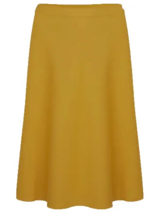 A-Line Skirt Mustard Punty
