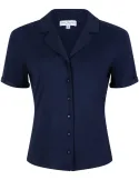 Very Cherry - Dita Blouse Tricot Deluxe Navy