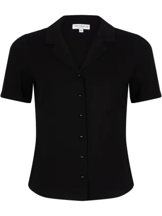 Very Cherry - Dita Blouse Tricot Deluxe Black