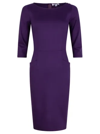 Very Cherry - Spy Wiggle Dress Purple