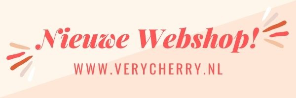 Yay! Onze nieuwe Very Cherry webshop is live. 